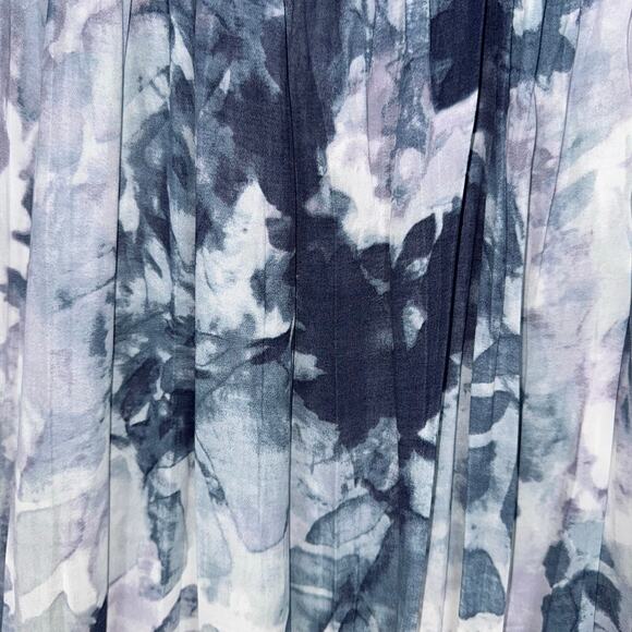 Stile Benetton Watercolor Floral Relaxed Ruffle Mini Dress Size XS - Picture 4 of 11